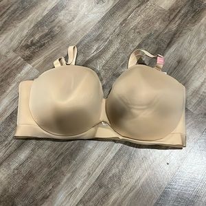 NWT CACIQUE lightly lined multi-way strapless 44DDD bra